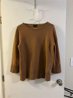 J. Crew Brown Cashmere and Wool Sweater